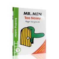 English original genuine reading ladder level 1 Mr. men: Mr. too nosey, miss Qimiao series English picture books