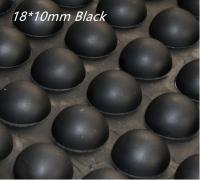 20/50/100pcs 18x10mm Black Clear 3M Self Adhesive Anti Slip Silicone Furniture Bumper PadsRound Rubber Feet Pads Shock Absorber