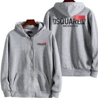 The New 2023 Wholesale Plus Size DSQ2 Mens Hoodie Top Zip Coat Mens Italian BIG M TO S~3XL Size XS-4XL