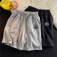 ✢﹍ Summer new casual shorts mens ins Hong Kong style Japanese retro loose trend versatile student five-point sweatpants