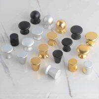 Modern Concise Style Single Hole Drawer Knobs Aluminium Alloy A Variety of Styles Are Available Cabinet Knobs and Handles