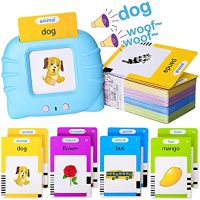 Talking Flash Cards Early Educational Toys Baby Boys Girls Preschool Learning Reading Machine Interactive Gift