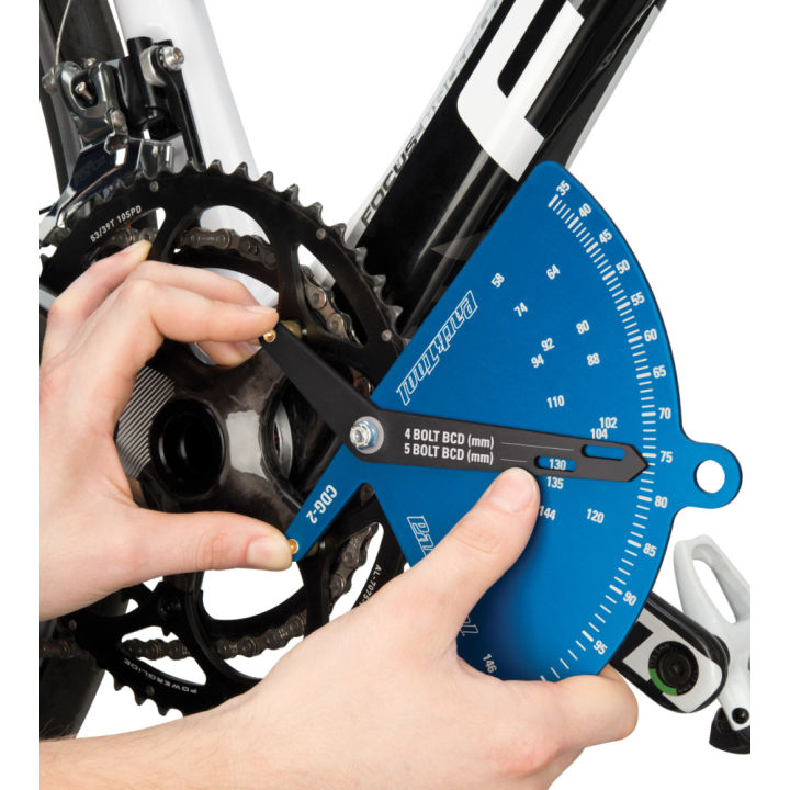parktool-cdg-2-เครื่องมือวัดความกว้างขนาดรูใบจานหน้า-chainring-diameter-gauge-เครื่องมือซ่อมจักรยาน-จาก-usa