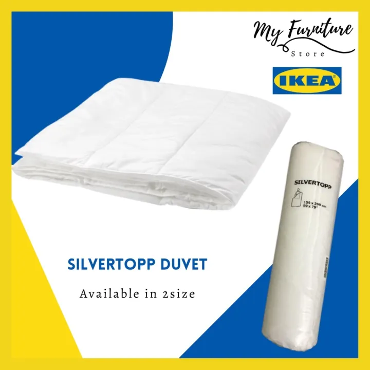 IKEA Silvertopp Duvet Quilt Insert Cooler Single Queen Size Comfort