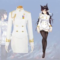 WGBAzur Lane Atago Takao ชุดเครื่องแต่งกายคอสเพลย์ ชุดยูนิฟอร์มแขนยาว กระโปรงคอสเพลย์ อนิเมะ ฮาโลวีน คริสต์มาส