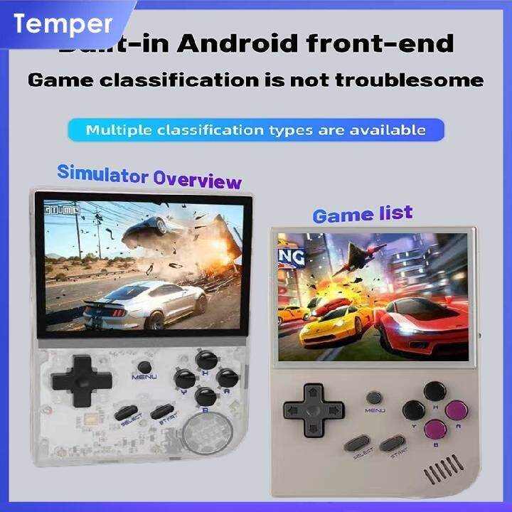 Anbernic Rg35xx Mini Retro Handheld Game Console Linux System 3.5-inch Ips  640*480 Screen Game