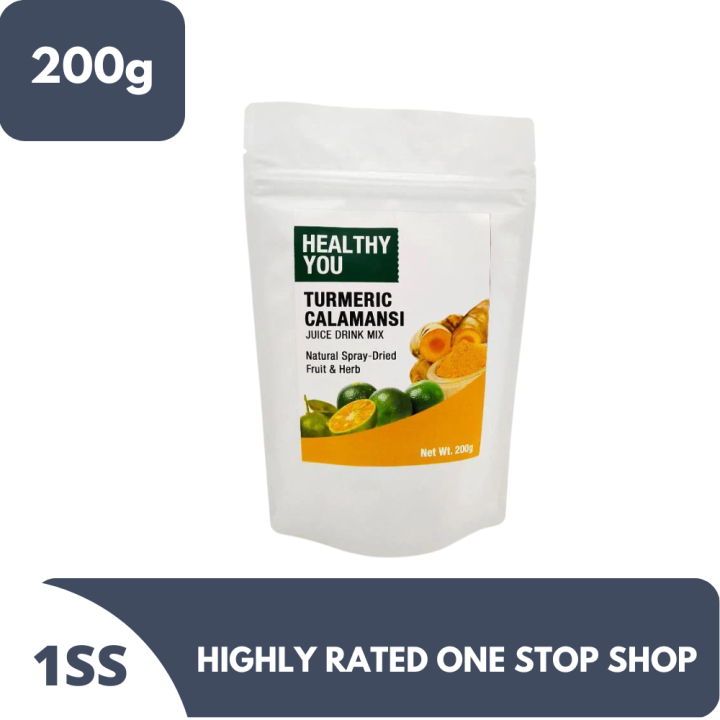 Healthy You Turmeric Calamansi Juice Drink 200g Lazada PH