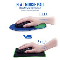 OKER PA 01 แผ่นรองเม้าส์พร้อมเจลรองข้อมือเจล Mouse Pad with Gel