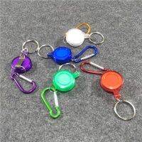 Spot parcel post5# Keychain Suspender Buckles Fishing Key Ring escopic Port Can Buckle Wire Grip If Pendant Anti-Lost Climbing Button Carabiner