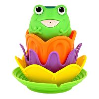 Munchkin : MNK24024 ของเล่นในน้ำ Magic Color Lily Pad Stackers (24034)