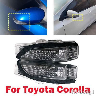 【hot】℡  for Corolla Middle East Left Ringht Car Side Rearview Turn Mirror Lamp No Bulb