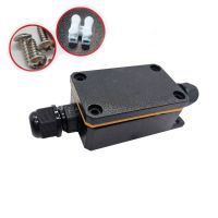 IP68 Junction Box Outdoor Cable Plastic Waterproof Wire Outer Box 2.5/4/6mm Cable Connection for Buried Lights Outdoor Lights