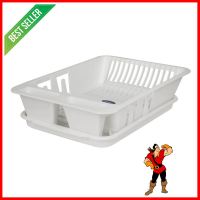 ที่คว่ำจานพลาสติก MICRON 5506W สีขาวPLASTIC DISH DRAINER MICRON 5506W WHITE **ราคารวม Vat แล้วค่ะ ไม่มีบวกเพิ่ม**