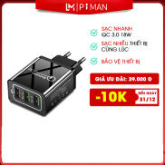 Củ Sạc Nhanh Piman Chuẩn Quick Charge 3.0 18W