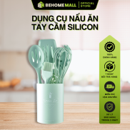 DỤNG CỤ NẤU ĂN SILICONE TAY CẦM SILICONE BEHOMEMALL