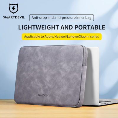 SmartDevil กระเป๋าแล็ปท็อปสำหรับ Macbook Air Pro 13.3นิ้ว/14นิ้ว/15.6นิ้ว Lenovo Xiaoxin Huawei Matebook Xiaomi กันน้ำ Drop-Proof แล็ปท็อปกรณี