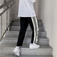 COD SDFGERTERT ?READY STOCK? Pants Men Straight Sports Pants Korean Fashion Loose Basketball Pants Casual Pants Jogging Pants