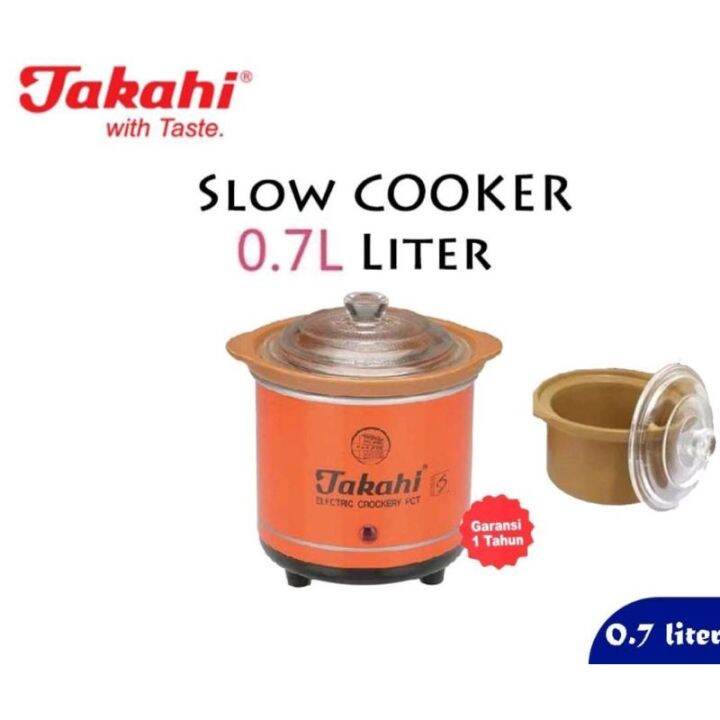 Takahi Slow Cooker 0,7 liter Lazada Indonesia