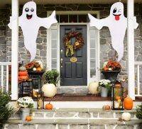 Halloween ghost hanging ornaments outdoor decoration-Halloween party supplies (2 pieces)