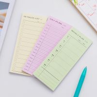 Schedule Note Day Plan Week Plan Month Plan Detailed List Sticky Notebook Notepad Copybook Daily Office Memo Planner Journal Pad