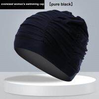 【CW】 Cap Hair Bathing Caps Hat Stretch Drape Swim Pool Seaside Sport Elastic Turban