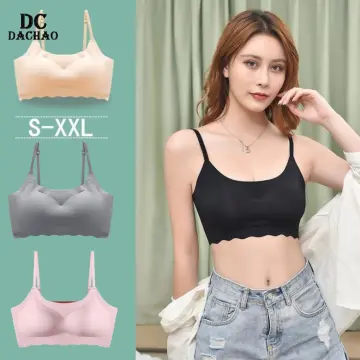 Thin Cotton Smooth Mom Big Breasts Show Small Bra - China Large