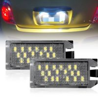 Newprodectscoming 2x License Plate Light LED Rear Tag Lamp Assembly For Fiat 500 Dodge Viper Jeep Grand Cherokee Compass Patriot Maserati Levante