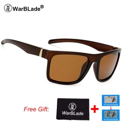 WarBLade Sport Sunglasses Polarized Men Women Brand Designer Driving Fishing Polaroid Sun Glasses Black Frame Gafas De Sol 1820