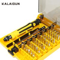 {SAVAGE Hardware Tools} KALAIDUN Precision 45 In 1ไขควงชุด Electron Torx Mini Magnetic Hand ชุดเครื่องมือเปิดซ่อมโทรศัพท์ฮาร์ดแวร์เครื่องมือ