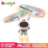 Kmoist Flying Robot Induction Flying Toy พร้อมไฟ LED เครื่องเรืองแสงนักบินอวกาศหุ่นยนต์ของเล่นสำหรับเด็กชายหญิงคริสต์มาส Gifts