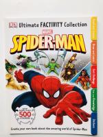 English Childrens Book Ultimate Factivity Collection:SPIDER MAN  sticker book หนังสือเด็กภาษาอังกฤษ สมุดสติ๊กเกอร์