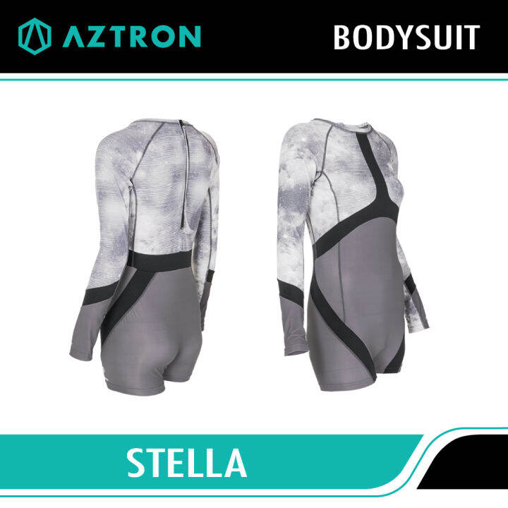 aztron-stella-bodysuit-บอดี้สูท-ชุดว่ายน้ำ-ชุดเที่ยวทะเล-เนื้อผ้าpolyester-ป้องกันแดดได้-เนื้อผ้าแห้งเร็ว-ส่วมใส่กระชับ