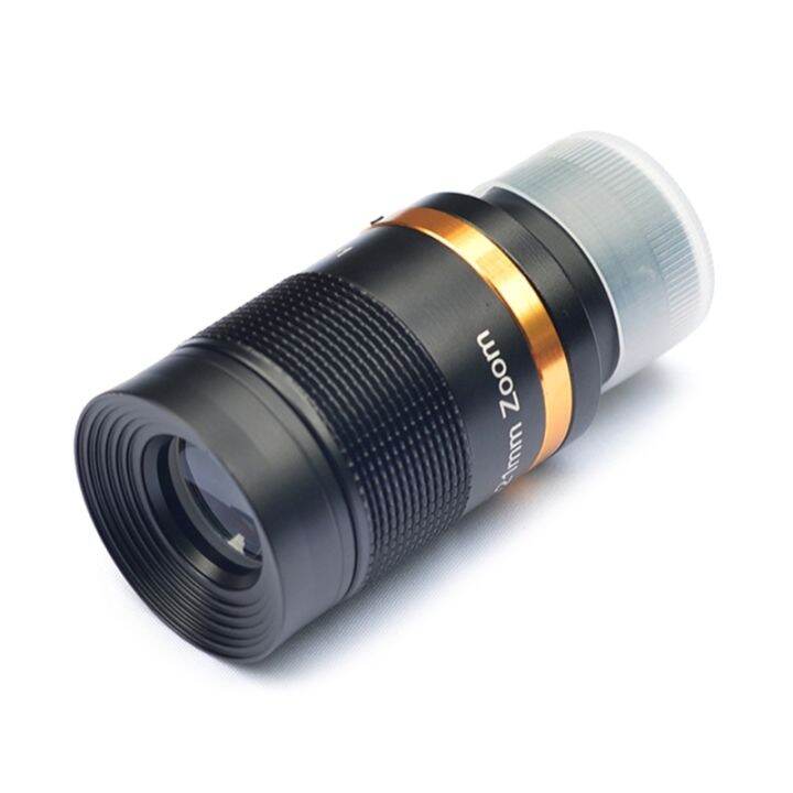 7 to 21mm Continuous Zoom Eyepiece 1.25'' High Definition Zoom Lens for Astronomical Telescope