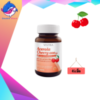 VISTRA Acerola Cherry 1000 mg &amp; Citrus Bioflavonoids Plus - วิสทร้า อะเซโรลาเชอรี่ 1000 มก. &amp; ซิตรัส ไบโอฟลาโวนอยด์ พลัส ( 45,60,100,150 เม็ด )