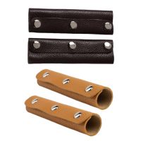 【CW】 2x Leather Handbag Handle Wrap Cover Protectors Parts for Password Suitcase Shopping