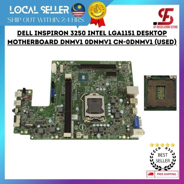 Dell Inspiron 3250 Intel LGA1151 Desktop Motherboard DNMV1 0DNMV1