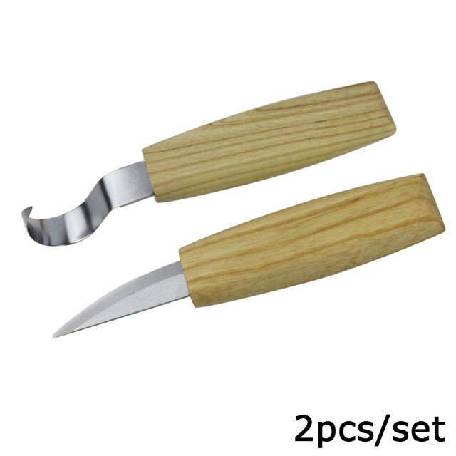 yusx-มีดแกะสลักไม้สิ่วเครื่องตัดไม้แกะสลักขอบสเแตนเลสคมชุดกดสิวงานไม้-diy