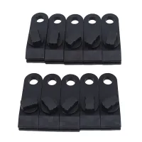 10pcs Tarpaulin Clip Quality Durable Awning Tent Lashing Buckle Outdoor Camping Awning Hook Windproof Rope Barb Clip