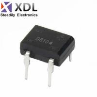 10Pcs DB104 DB104S B104 Bridge Rectifier 400V 1A DIP4 Baru dan Asli IC WATTY Electronics