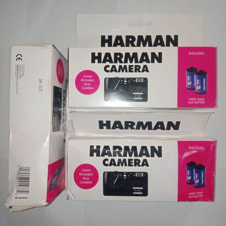 ILFORD HARMAN Reusable Point and Shoot Film Camera 35mm 135 format MVP
