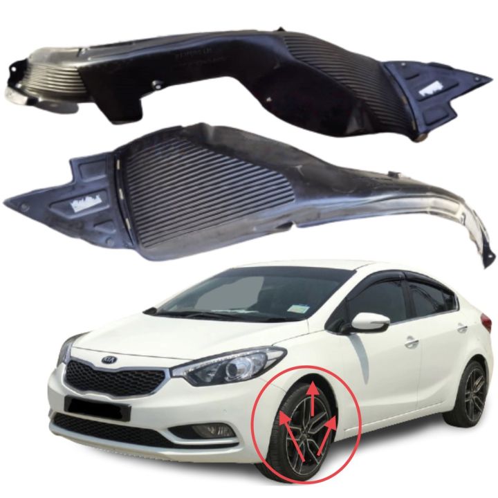 1PCS fender liner for Kia CERATO Forte 2014 2015 2016 Front Driver