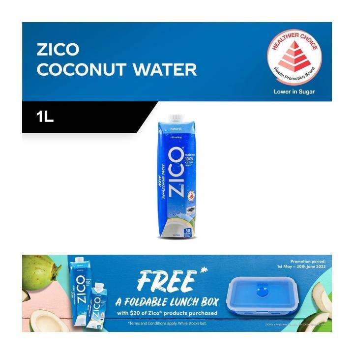 Zico Coconut Water (1L) Lazada Singapore