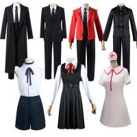 ร้อน, ร้อน★Anime Chainsaw Man Cosplay Costume Makima Power Reze Mitaka Asa Yoshida Hirofumi Cos Costumes Female Nurse Uniform