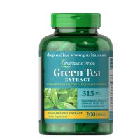 American Puritans Pride Green Tea Essence Contains Polyphenols 315mg 200 Capsules