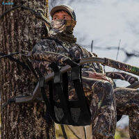 ILuckin Universal Treestand น้ำหนักเบาและปรับได้ที่นั่งตั้งแคมป์สำหรับเดินทางแคมป์ที่นั่งตาข่าย