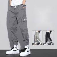 CODai424839 M-5XL Cargo Pants Men 2022 Summer New Fashion Slim Multi-pocket Casual Long Pants Seluar Slek Lelaki