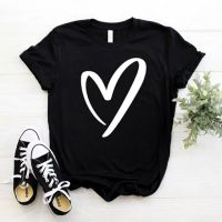 [T -T shirt]เสื้อยืดลายหัวใจสุดฮิต2023-2023 เสื้อคู่รักขายเป็นตัว_02  0CKM