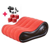 sofa and pump Inflatable Pillow Sofa Bed Living Room Y Chair Furniture Cushion Products For Couples Women Adult Tool