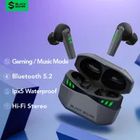 【2022 NEW】Black Shark Lucifer T2 TWS gaming headset LED indicators Bluetooth 5.2 Wireless Headphones IPX5 Waterproof Hi Fi stereo wireless gaming headphones 45ms ultra-low delay Bluetooth earphones