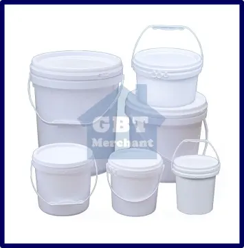 10L Food grade thicken Plastic Bucket for paint oil with Lid and